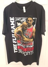 Camiseta Michael Jordan The Flu Game tamanho GG comprar usado  Enviando para Brazil