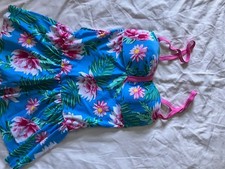 Womens blue floral for sale  LONDON