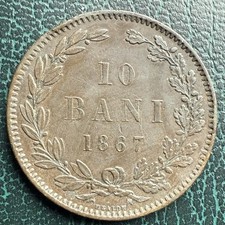 Romania bani 1867 for sale  SANDHURST