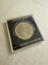 Commemorative coin 80th for sale  LONDON