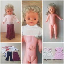 Vintage puppe 60cm gebraucht kaufen  Stuttgart