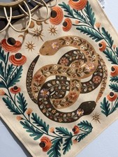 Embroidered scroll wall for sale  Chicago