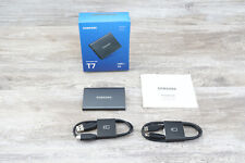 Unidade de Estado Sólido Externa USB 3.2 Gen 2 Samsung T7 1TB (MU-PC1T0K/WW) comprar usado  Enviando para Brazil