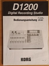 Korg d1200 bedienungsanleitung gebraucht kaufen  Hamburg