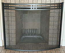 Fireplace screen detatched for sale  Newport