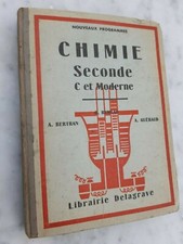Manuel scolaire chimie d'occasion  Étain