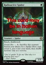 Mtg radioactive spider usato Mtg radioactive spider usato  Italia