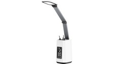 Nowoczesna lampa na biurko LED Activejet TECHNIC biała z oświetleniem LED (dat na sprzedaż  PL