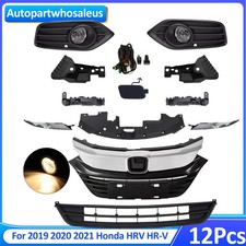 Suporte de gancho de reboque para farol de neblina grade frontal Honda HRV HR-V 2019-2021 comprar usado  Enviando para Brazil