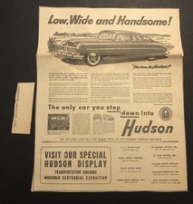 Vintage 1950 hudson for sale  Carney