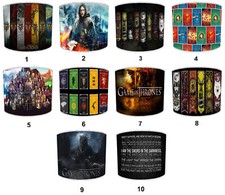 Game thrones lampshades for sale  BOLTON