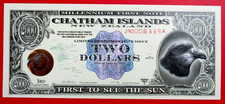 Chatman islands banconota usato  Zerbolo