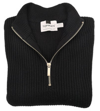 Topman mens black for sale  ABERDARE