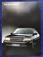 Toyota carina brochure d'occasion  Expédié en Belgium