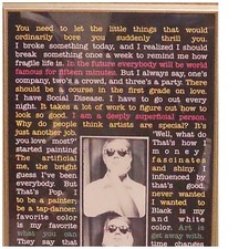 Andy warhol quotes for sale  Cathedral City