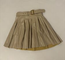 Kunstleder rock beige gebraucht kaufen  Siegen