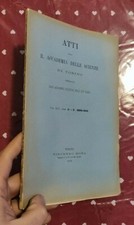 Atti accademia scienze usato  Albano Laziale