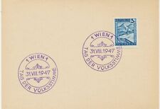 österreich sonderstempel 1947 gebraucht kaufen  Fürth