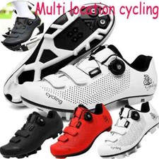 Chuteira antiderrapante masculina bicicleta de montanha sapatos de ciclismo de estrada ao ar livre velocidade sapato plano comprar usado  Enviando para Brazil