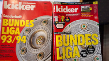 Kicker bundesliga jahresheft gebraucht kaufen  Hamburg