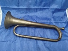 Antique brass bugle d'occasion  Expédié en Belgium