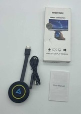 Adaptador de tela sem fio 4K, adaptador de espelhamento de tela para TV para i-OS/Android/Win, usado comprar usado  Enviando para Brazil