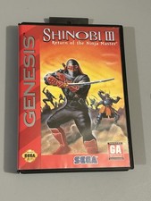 Shinobi III: Return of the Ninja Master Sega Genesis CIB completo comprar usado Shinobi III: Return of the Ninja Master Sega Genesis CIB completo comprar usado  Enviando para Brazil