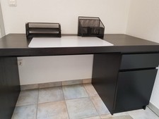 Malm schreibtisch schwarz gebraucht kaufen  Erndtebrück