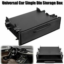 Rádio Universal Estéreo Carro de armazenamento Single Din Dash acabamento Caixa De Bolso Abs comprar usado  Enviando para Brazil