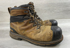 Botas masculinas Ariat Stump Jumper trabalho biqueira de aço marrom impermeável Pro 12 sapatos comprar usado  Enviando para Brazil