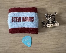 Broche Iron Maiden Steve Harris pulseira Dave Murray escolha Bruce Dickinson comprar usado  Enviando para Brazil