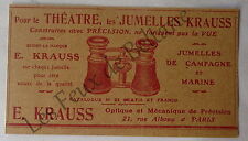Antique krauss binoculars d'occasion  Expédié en Belgium