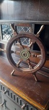 Wooden ships wheel for sale  BRIDLINGTON