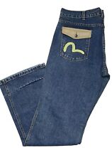 Evisu jeans yellow for sale  BROMSGROVE