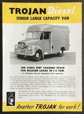 Folheto de vendas TROJAN DIESEL SENIOR VAN DE GRANDE CAPACIDADE c1958 #TL311/R2h958 comprar usado  Enviando para Brazil