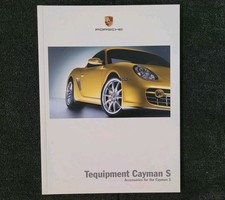 (GB) Porsche Cayman S 987c Tequipment Prospekt/brochure/folleto/opuscolo/brosura comprar usado  Enviando para Brazil