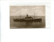 Cartão postal Isle of Man Steam Packet SS Mona, não usado, usado comprar usado  Enviando para Brazil