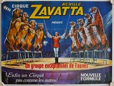 Affiche cirque achille d'occasion  La Courtine