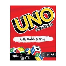 Mattel Cardgame UNO Dice Game (2019 Ed) Caixa Muito Bom+/Excelente comprar usado  Enviando para Brazil
