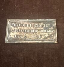 Targhette militari usato  Roma