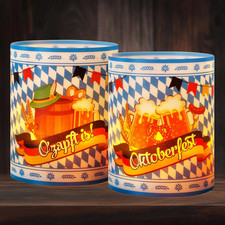 Windlicht ktoberfest tischdeko gebraucht kaufen  Ganderkesee