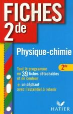 Fiches bac physique d'occasion  Hennebont