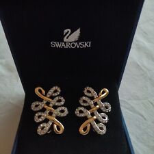 Swarovski swan orecchini usato  Vitorchiano