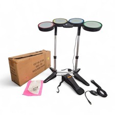 Kit de bateria Rock Band Xbox 360 conjunto Harmonix 822149 e microfone funcionando limpo  comprar usado  Enviando para Brazil