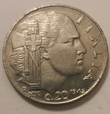20 centesimi 1942 usato 20 centesimi 1942 usato  Milano