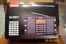Receptor/reprodutor de áudio Tecsun H-501 PLL World Band - LEIA A DESCRIÇÃO comprar usado  Enviando para Brazil