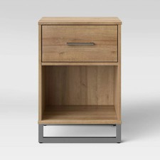 Mixed material nightstand for sale  USA