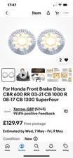 Honda front brake for sale  LEIGH