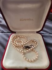 vintage genuine pearl necklace for sale  Franklin