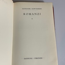 Romanzi nathaniel hawthorne usato  Morro d'Oro